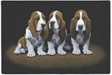 Basset Puppies Doormat Doormat Basset Hound John Weiss