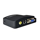 TV コンバーター ボックス Windows と Mac との互換性に Caxico PC (VGA に RCA/VGA、S ビデオ)