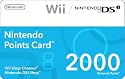 Nintendo 2000 Points Card (DSi or Wii)