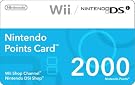 Nintendo Points Card...