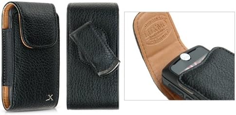 For Callaway uPro MX GPS Vertical Leather Case + USB Car Charger Adapter + Data Cable