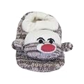 Women's Soft Ones: Sock Monkey Slipper - Brown