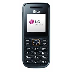 LG A100 Handy (3,8 cm (1,5 Zoll) Display, 160 x 128 Pixel, Dualband) dunkelgrau