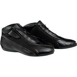 Alpinestars Vise Air Men's Mesh Street Racing Motorcycle Shoes - Black