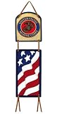 Red Carpet Studios Cherished Thoughts 14 - Inch Long Patriot Wall Plaque, Marines - B002LGOG9W