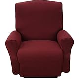 IMAGE OF Recliner Slipcover Stretch - Soho - Merlot