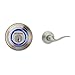 Kwikset Kevo (2nd Gen) and Tustin Passage Lever Bundle, Works with Amazon Alexa via Kevo Plus, in Satin Nickel