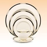 Lenox Hancock Gold Banded Ivory China 16' Oval Platter