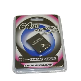64MB 1019 Block Memory Card compatible for Wii & Gamecube