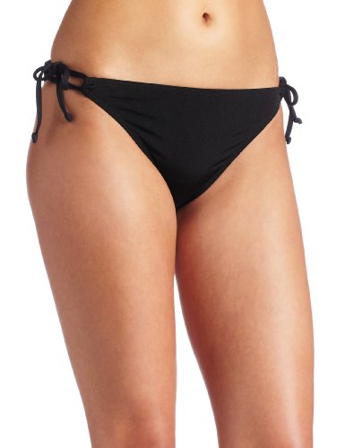 Majestic Swim Women's Ella Keyhole Bottom, Black, X-Small