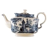 Stratford Blue Toile Teapot