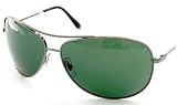 NEW Authentic RAY BAN RB 3293 004/71 RAYBAN SUNGLASSES GREEN LENS & GUNMETAL FRAME SIZE 67-13-125