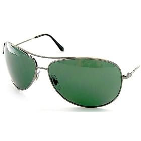 NEW Authentic RAY BAN RB 3293 004 71 RAYBAN SUNGLASSES GREEN LENS and GUNMETAL FRAME SIZE 67-13-125