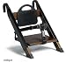 Stylish Booster Seat Minui HandySitt Antique & Black Portable Home & Restaurant High Chair