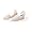 Taupe/White Stripe