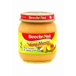 Beech-Nut Rice Cereal & Apples, With Cinamon, Stage 2, 4 Ounce Jars (Pack of 12)