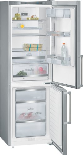 Siemens KG36EAL30 K&uuml;hlgefrierkombination / A++ / 312 L / chrome Inox-metallic / safetyGlas / LED-Licht