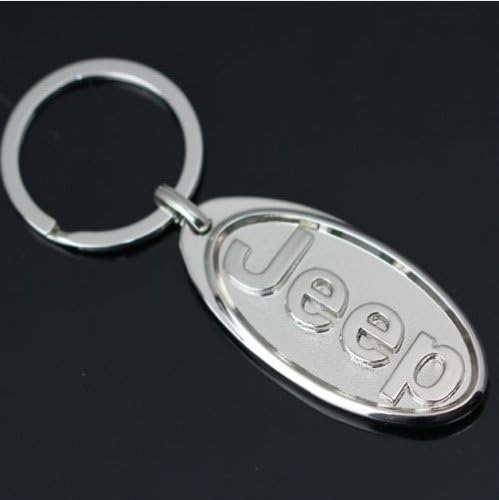 New Jeep logo METAL KEY CHAIN Ring Cherokee Grand Cherokee hummer SUV SUV4 H1 by zhenghong