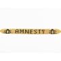 Gold Amnesty Beaded Bracelet