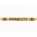 Gold Amnesty Beaded Bracelet