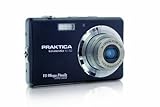 Praktica Luxmedia 10-03 Digitalkamera (10 Megapixel, 3-fach opt. Zoom, 6,9 cm (2,7 Zoll) Display, Tasche) schwarz