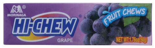 Morinaga Hi-Chew, Grape, 1.76-Ounce Units (Pack of 20)