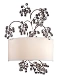 Winterberry 2-Light Sconce In Antique Darkwood