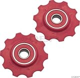 FSA Der Pulleys w/ Ceramic Cart- Shimano Red