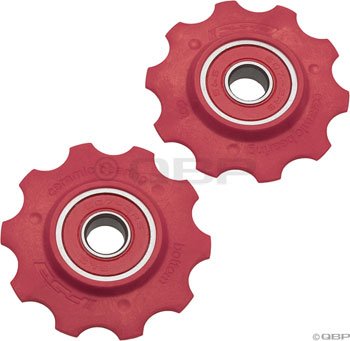 FSA Der Pulleys w/ Ceramic Cart- shimano Red