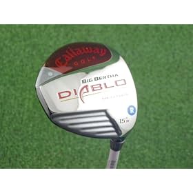 CALLAWAY BIG BERTHA DIABLO NEUTRAL 15� FAIRWAY 3 WOOD GRAPHITE REGULAR NEW