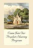 Come Join Our Prophet Sharing Program 12x18 Giclee on canvas - Prints - 20230-0CG12