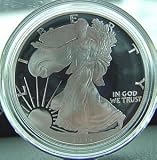 1995 AMERICAN SILVER EAGLE PROOF $1 DOLLAR COIN W/BOX