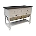Sterling Home Possum Belly kitchen island, white