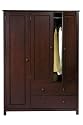 Mission Wardrobe 46"w Chestnut