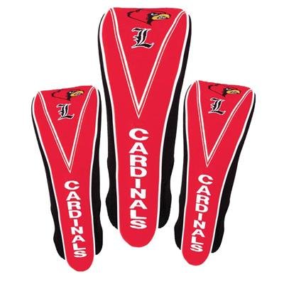 University of Louisville Cardinals 3Pack Golf Club Headcovers by Datrek  20045