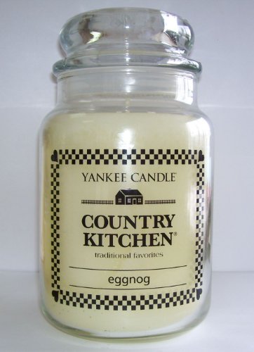 Eggnog - 22 Oz Large Country Kitchen Jar Candle