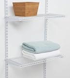 Rubbermaid 3H91 Configurations 26-Inch Shelving Add-On Kit, White