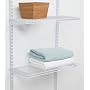 Rubbermaid 3H91 Configurations 26-Inch Add-On Shelving Kit, White