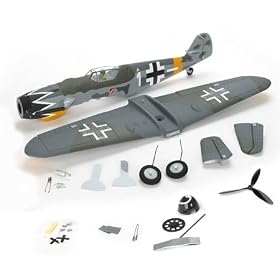 Replacement Airframe (No Motor): Bf-109G from Toy RC Airplanes