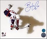 BROOKS LAICH Washington Capitals SIGNED 8x10 Overhead Photo