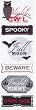 Martha Stewart Crafts - Halloween - Layered Stickers with Varnish Accents - Vampire Phrases