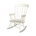 IC INTERNATIONAL CONCEPTS Juvenile Rocker, Solid Wood Child's Rocking Chair, Sturdy and Durable Furniture for Kids Room or Nursery - Unfinished