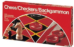 Checkers / Chess / Backgammon ( Folding Board )