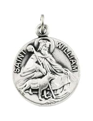 14K Yellow Gold 18.00 mm St. William Medal
