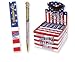 24 Pc USA Patriotic American Eagle Boxed Pens Wholesale