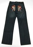 Men's Ed Hardy Ghost Dark Wash Jeans