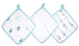 Aden by aden + anais 3 Pack Muslin Washcloths, Jungle Jive by aden + anais [並行輸入品]