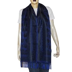 Indian Scarf Womens Clothing Viscose 20 x 72 inches (srft340)