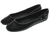 Produkt-Bild: Couture Discount Ballerinas Fashion, Schnalle, schwarz (BAL12n), Gr. 36