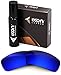 Polarized Ikon Iridium Replacement Lenses For Spy Hielo Sunglasses - Deep Blue Mirror